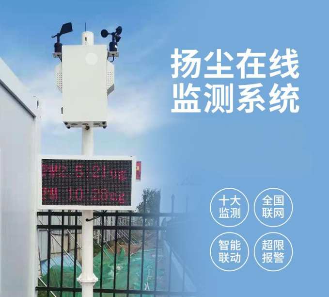揚塵監(jiān)測系統(tǒng)：治理揚塵新利器！