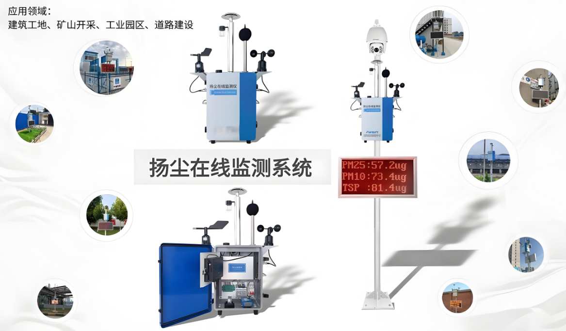工地施工揚塵監(jiān)測系統(tǒng)主要監(jiān)測哪些數(shù)據(jù)？